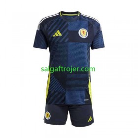 Skotland Fodboldtrøjer Børn Hjemmebanesæt EM 2024 Kort ærmer